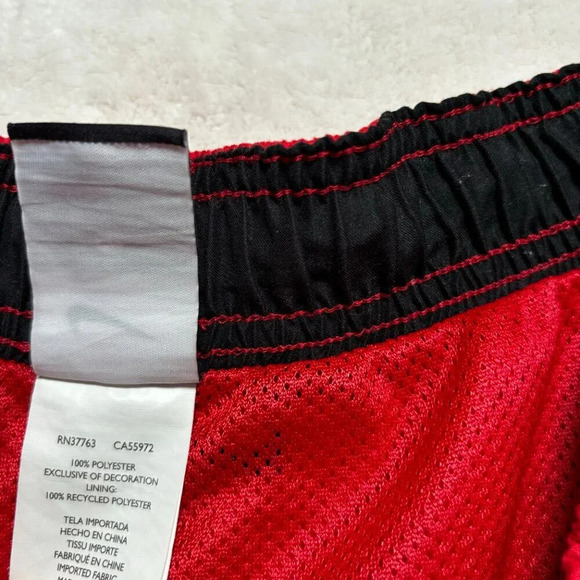 Nike Mens Swim Athletic Shorts Geometric Lined Polyester Mens XL 6" Inseam - Picture 7 of 12